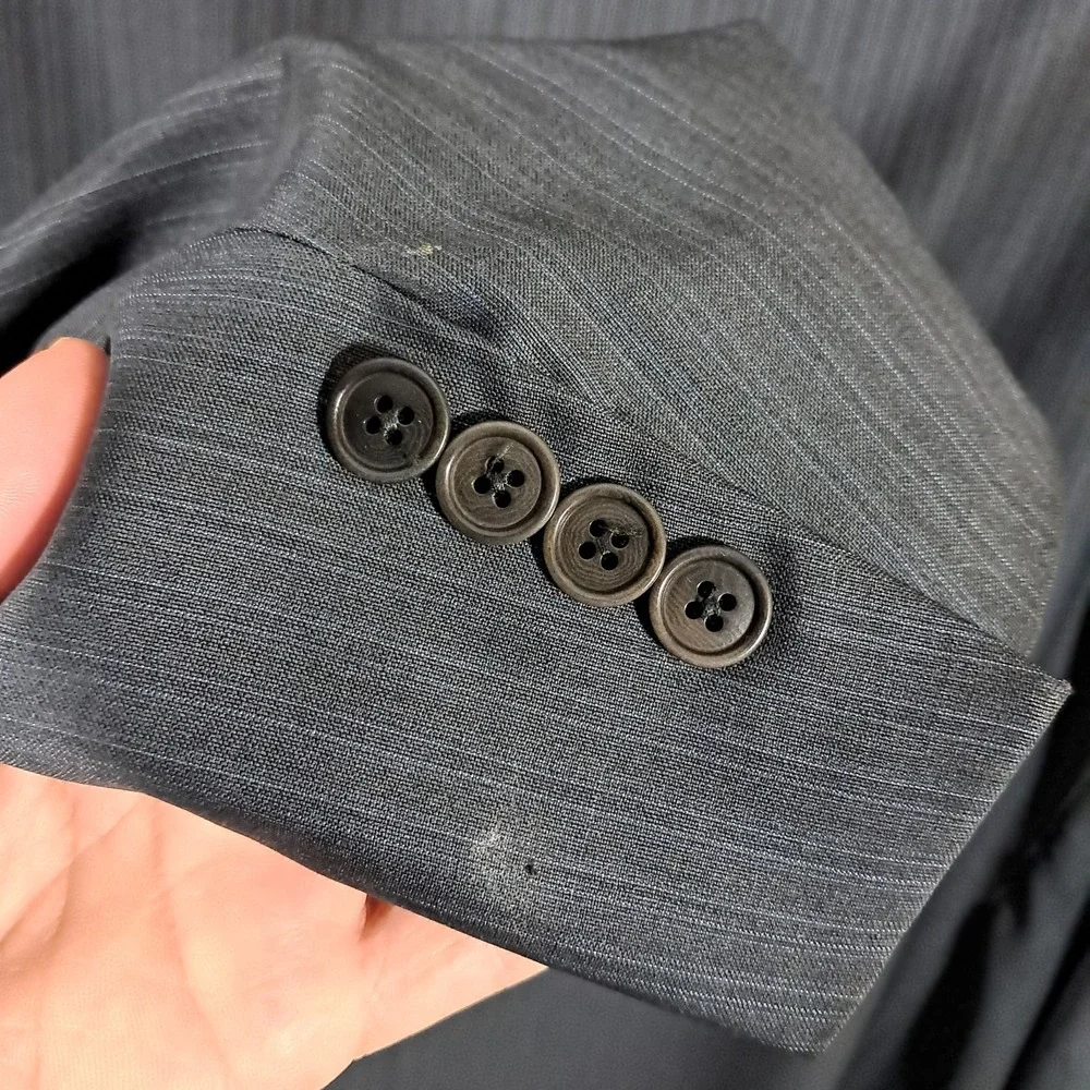 Ermenegildo Zegna Traveller Microsphere‎ Wool Mila Blazer Suit Jacket 54R = 44R